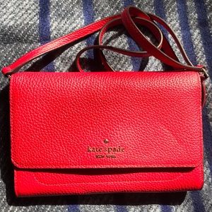 Kate Spade Harlow crossbody wallet NWOT